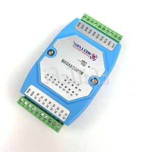 Envío gratuito Módulos de entrada y salida digitales Módulo de interruptor aislado 8DI / 4RY RS485 Comunicaciones MODBUS Kovmk