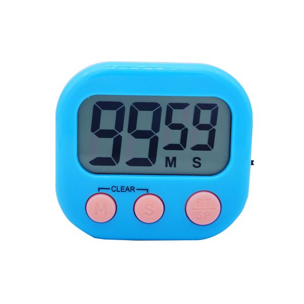 Minuterie de cuisine numérique Minuteries multifonctions Compte à rebours Horloge électronique pour œufs Articles ménagers Cuisson Affichage à LED Rappel de synchronisation dh4533