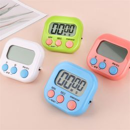 Digitale keukentimer multifunctionele timers tellen af ​​omhoog Electronic Egg Clock Houseware Baking Led Display Timing Herinnering