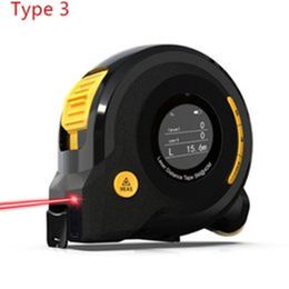 Digital Laser Rangefinders Meter with 16ft Tape Measurer Distance Measure Gauge Range Finder