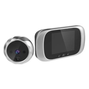 Digitale LCD 2.8 -inch videobell Peephole kijker deur Oogbewakingscamera 90 graden deurbel Bewegingsdetectie Eyefor Deur Oogbewakingscamera