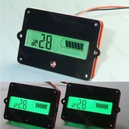 Livraison gratuite Indicateur LCD numérique Testeur de capacité de batterie pour voiture Plomb-acide Lithium LiPo 12v 24V 48v 36v 1s 2s 3s 4s 5s 6s 7s Knnes