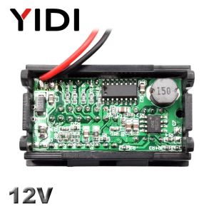 Digitale loodzuur lifePo4 lithium batterijcapaciteit indicator USB lader voltmeter paneelspanningsmeter tester 12v auto motorfiets