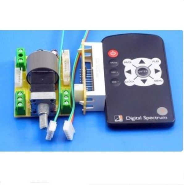 Freeshipping Digital led + 2 canaux Remote Motor ALPS Volume Potentiometer Control 50KA