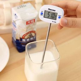 Digitale vlees thermometer koken voedsel keuken bbq sond waterkrachtolie vloeistof oven digitale temperatuur sensor meter meterseters