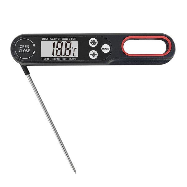 Thermomètre à viande numérique cuisine Cuisine Food Bbq sonde d'eau lait huile liquide fournomage de température numérique Thermocouple