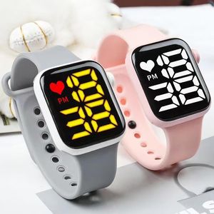 Digital Men Watches Couple Watch Sport Led for Women Electronic Clock Silicone