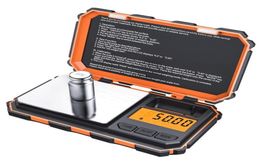 Mini escala digital 200g 001g Escala de bolsillo con 50 g de peso de calibración Escala inteligente electrónica para tabletas de alimentos Joyería 2011177087898