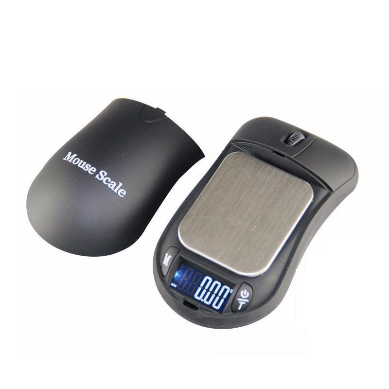 Digitale Muis Schaal Mini Draagbare Elektronische Balance Pocket Sieraden Schaal 200 300 500g x 0,01 g