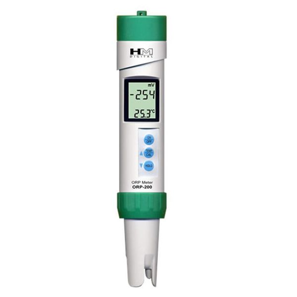 Digital ORP Meter Tester Detector Monitor Calibración automática Datahold Impermeable ORP-200