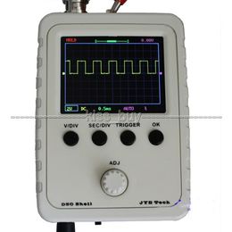 Digitale Oscilloscope DIY Kit + Case 1MSA / S 0-200KHZ 2.4 "TFT-scherm + Probe Freeshipping