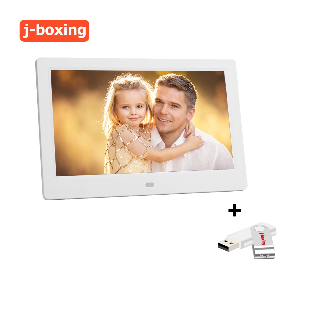 Digital Photo Frames 10inch Screen LED Backlight HD Digital Photo Frame Electronic Album Photo Music Film Full Function Good Gift