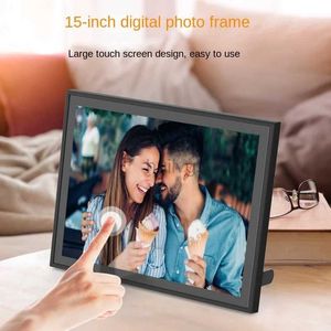 Digitale fotolijsten Nieuwe 15 inch Uhale Cloud-fotolijst WiFi digitale fotolijst Ips 4 3 touchscreen digitale fotolijst Instant foto delen 24329