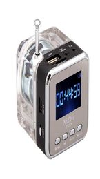 Digitale draagbare miniluidspreker Muziek MP34-speler Micro SDTF USB-schijfluidspreker FM-radio LCD-display3852368