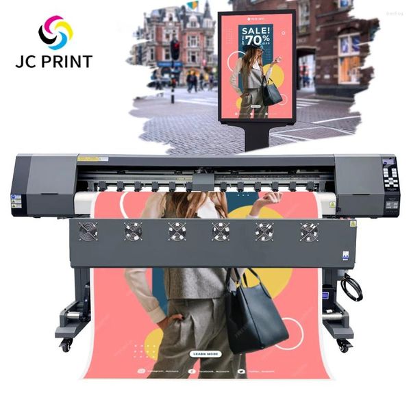 Impresora digital 1.6m 1600mm I3200 XP600 cabezal de impresión Gran formato lienzo banner póster de tinta jet eco solvente