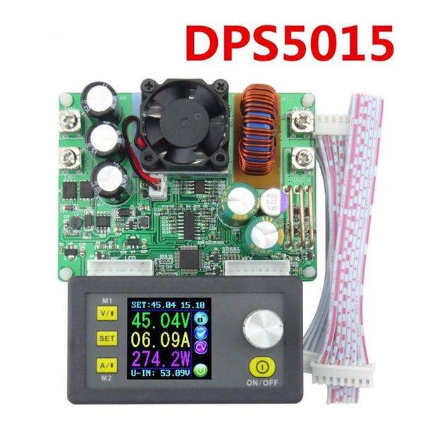 Amperímetro de voltaje del módulo de fuente de alimentación reductor programable Digital DPS5015 ajustable 12002042293u