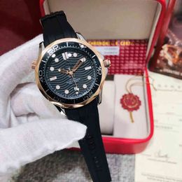 Digitaal quartz mode automatisch chronograaf alarm rubber siliconen keramiek legering zwart rosé goud groot medium polshorloge uurwerk