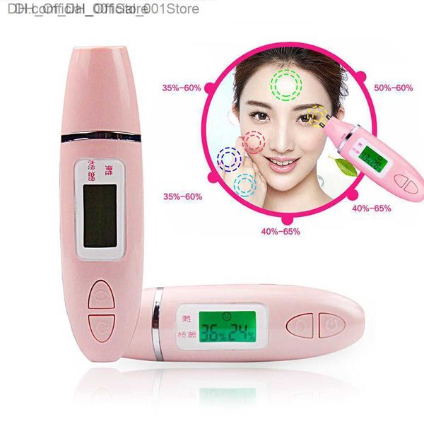 Prueba digital de piel Pen inteligente Probador hidratante Probador de aceite Hogar Hogar Beauty Instrument Herramienta de cuidado de la piel Z230817