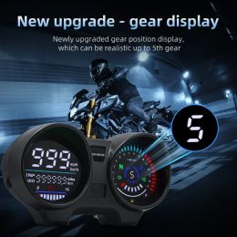 Velómetro digital Guage para motocicletas Electronics Panel de panel Medidor de velocidad RPM para Titan para Honda CG150 2010 2010 Fan150