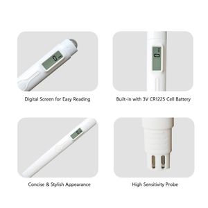 Digitale TDS-meter Waterkwaliteit Tester Pen 0-9990ppm draagbare mini-waterkwaliteitsmonitor Analyzer voor drinkwateraquarium