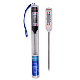 Digitale thermometer keuken koken voedsel vlees grill bbq sond thermometers waterkrachtolie olie vloeistof oven temperatuur sensor jy0166