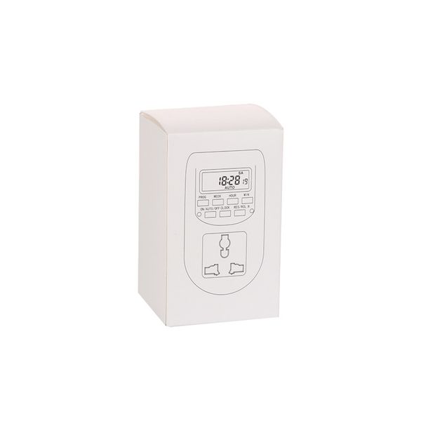 Commutateur de minuterie numérique Économie d'énergie Smart Power Socket Eu UK Plugable Programmable Timer Electronic