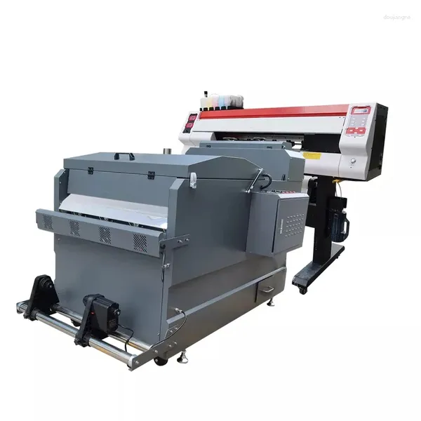 Digitaler T-Shirt-Textil-DTF-Druckmaschine-Hitze-Haustierfilm-60-cm-Drucker mit 2 Köpfen