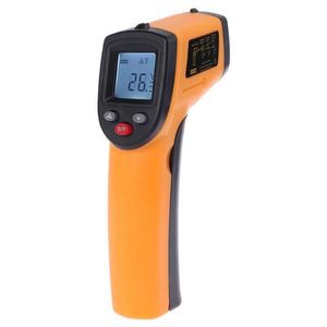 Digitale versie GM320 infrarood thermometer contactloze infrarood thermometer pyrometer infrarood laser temperatuurpistool -50~380 graden 210719