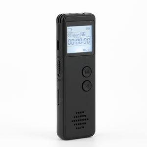 Enregistreur numérique activé par la voix Mini enregistreur audio pour conférences, réunions, appareils d'enregistrement portables avec lecture, rechargeable par USB, lecteur MP3, mot de passe PQ136