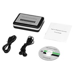 Lecteur de cassette d'enregistreur vocal numérique, USB 2.0 Portable Tape Audio Walkman Convertisseur MP3 Adaptateur USB