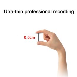 Digital Voice Recorder Mini Voice Recorder Activated Sound Recording Dictafoon Micro Audio Digitale kleine professionele USB Flash Secret Record Player 230403