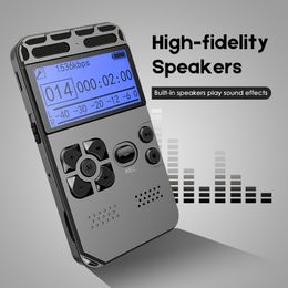 Enregistreur vocal numérique réduction de bruit activée lecteur MP3 USB charge sans perte dictaphone LED affichage enregistrement 230403