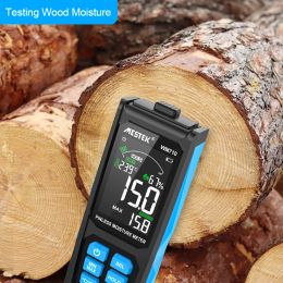 Médinier d'humidité en bois numérique inductif grand écran de bois d'humidité détecteur Humidité Capteur d'humidité compteur hygromètre Humidité outil