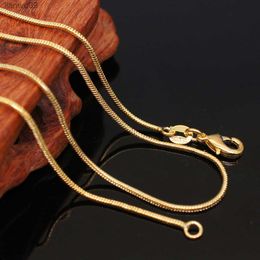 Waardig 18K Gold Golden Snake Bone Hanger Sleutelbeen Ketting Sterling Zilveren Ketting kolye collares cadenas de sieraden Ketting L230704