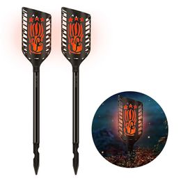 Digoo DG-FLE01 Solar Garden Decoratie LED Flame Lamp Outdoor Landschap Automatische Waterdichte Atmosfeer Licht voor Patio