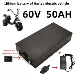 Dijiar 60V 40AH Scooter électrique pour 250W ~ 1500 W Motorcycle / tricycle / Bicycle Batterie au lithium imperméable + Chargeur 67.2V