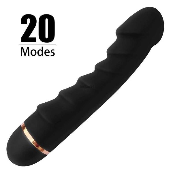 Godes/Dongs 20 modes vibrateur gode en silicone souple pénis réaliste moteur fort stimulateur clitoridien du point G masturbateur féminin jouets sexuels pour adultes