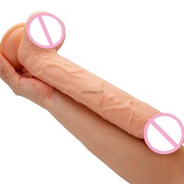 DildoS/Dongs 29cm*5 cm Oversized realistische dildo's zachte huid voelen enorme penis erotisch grote lul dik phallus seksspeelt voor vrouwen masturbatie hkd230816