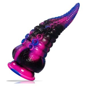 Godes/Dongs Énorme gode réaliste tentacule gros gode épais Silicone Plug Anal monstre gode avec ventouse jouet sexuel adulte pour Couple Viginal 230825