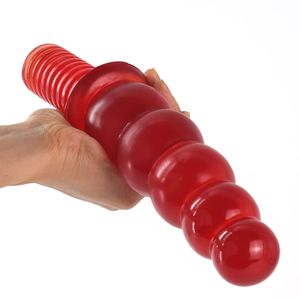 Dildo's/Dongs LUUK Met suiker bedekte Haws-dildo Anale seksspeeltjes Grote Dong Anale plug Schroefhandvat Buttplug Enorme penis 11,2 