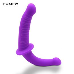 Dildo's/Dongs Sex U-vorm Dubbele Grote Realistische Dildo Vagina Anale Vrouwen Homo Lesbische Double Ended Dong Penis Kunstmatige Penis Seksspeeltjes 231130