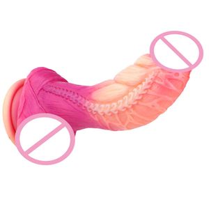 Godes de maquillage et de masturbation pour femmes, dispositif avec Imitation de viande progressive, faux produits sexuels en Silicone liquide pour adultes