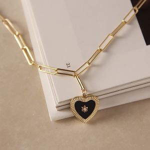 Dillag koreaans s925 sterling zilveren ketting ins natuurlijke zwarte agaat liefde vrouwelijke ketting persoonlijkheid niche zilveren ketting decorati q0531