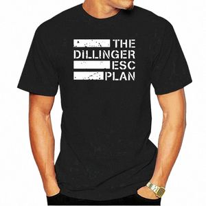 Dillinger Escape Plan Logo T-shirt noir Rock Band Shirt Heavy Metal populaire Fi haute qualité drôle impression Tee 30Wd #