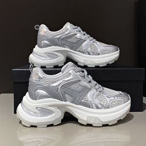 Dimeng Footwear Industry- F0210- Live pop-up High Rise Dikke Sole Dames Dad Shoes Women's Shoe Batch 49 Yuan 35-40 Yuan