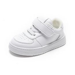 DIMI PRIMAVERA/otoño zapatos para caminar para bebés, zapatos suaves y cómodos para niños pequeños, zapatillas de deporte blancas de goma antideslizantes para niños y niñas 240115