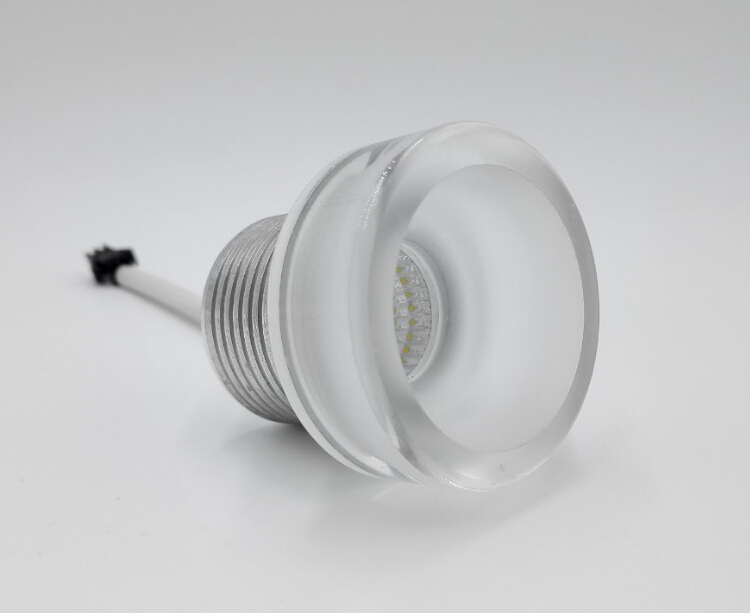 Dimable 5W High Power Aluminium + Akrylowa COB LED Wnęka Sufit Lampy LED LED Downlights Do Silving Room Cabinet Sypialnia