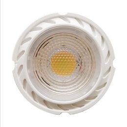 Foco LED COB regulable de 6W para iluminación empotrada MR16 GU5.3 GU10 E27 Base 110V 220V