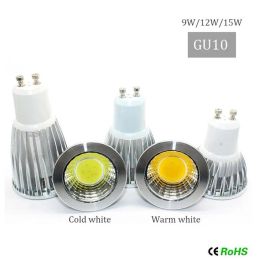 Dimbare Led Lamp Spotlight MR16 GU10 E14 E27 Lampada led GU5.3 COB SMD 15 W 12 W 9 W 220 V 110 V Voor Home Decor Energiebesparing LL