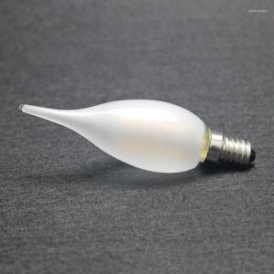 Lampe à incandescence LED à intensité variable E12 AC220v 4W Ampoule 400LM Lumières à économie d'énergie blanc chaud